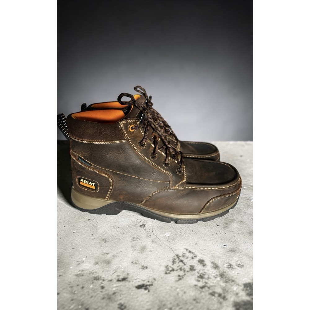 Ariat Edge‎ LTE Chukka Waterproof Composite Toe Dark Brown 11 D Excellent